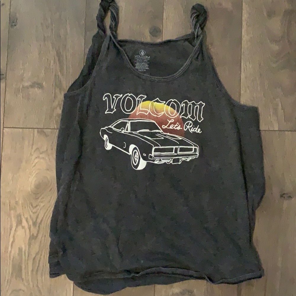 Volcom wist tie tank top